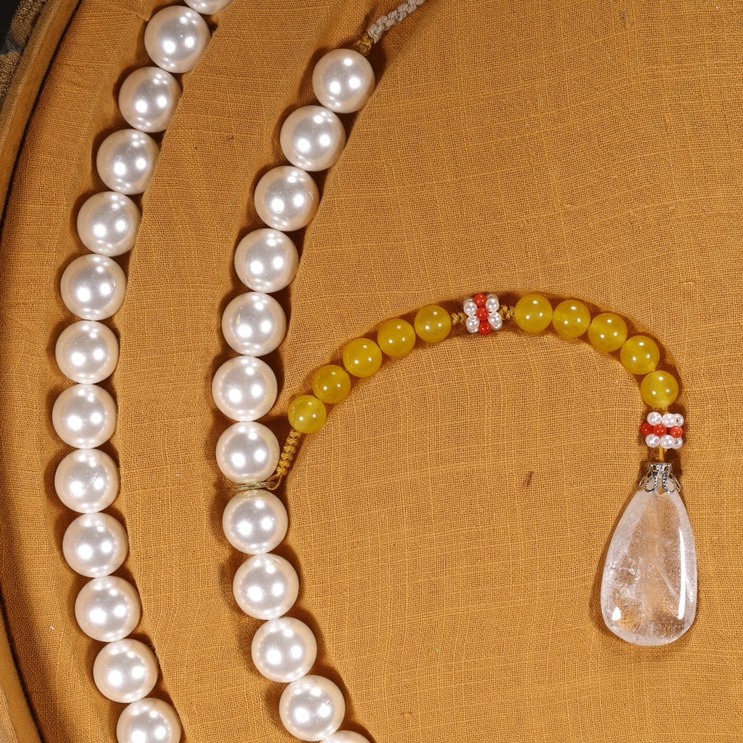 Pearl bead pendant - 3