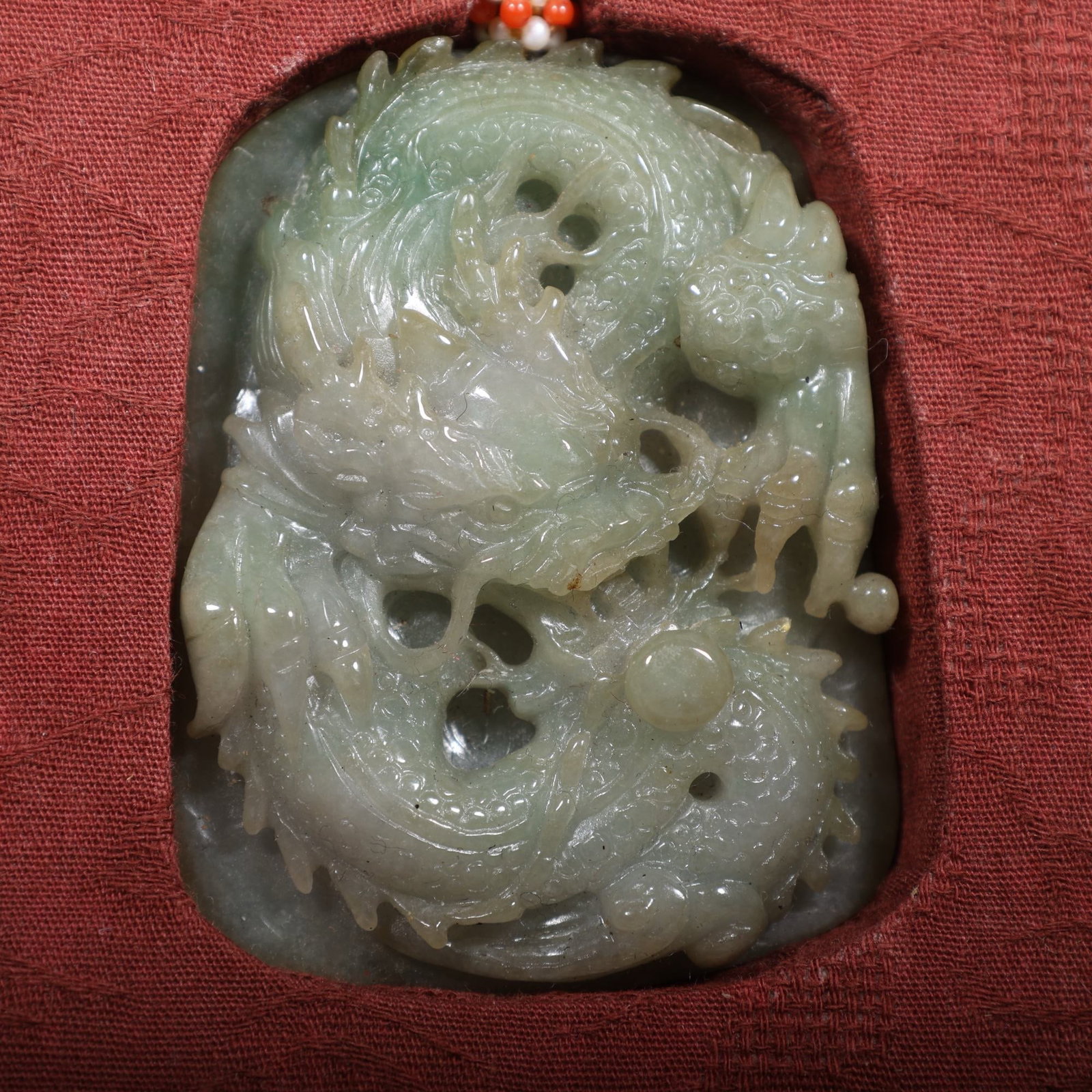 A set of jadeite phoenix pendants - 3