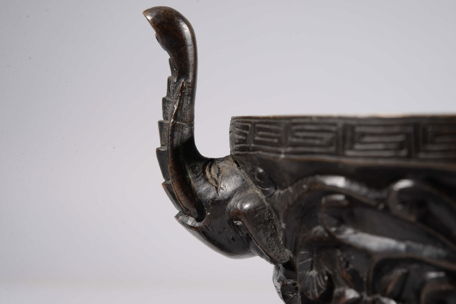 Bronze double-eared vessel - 4