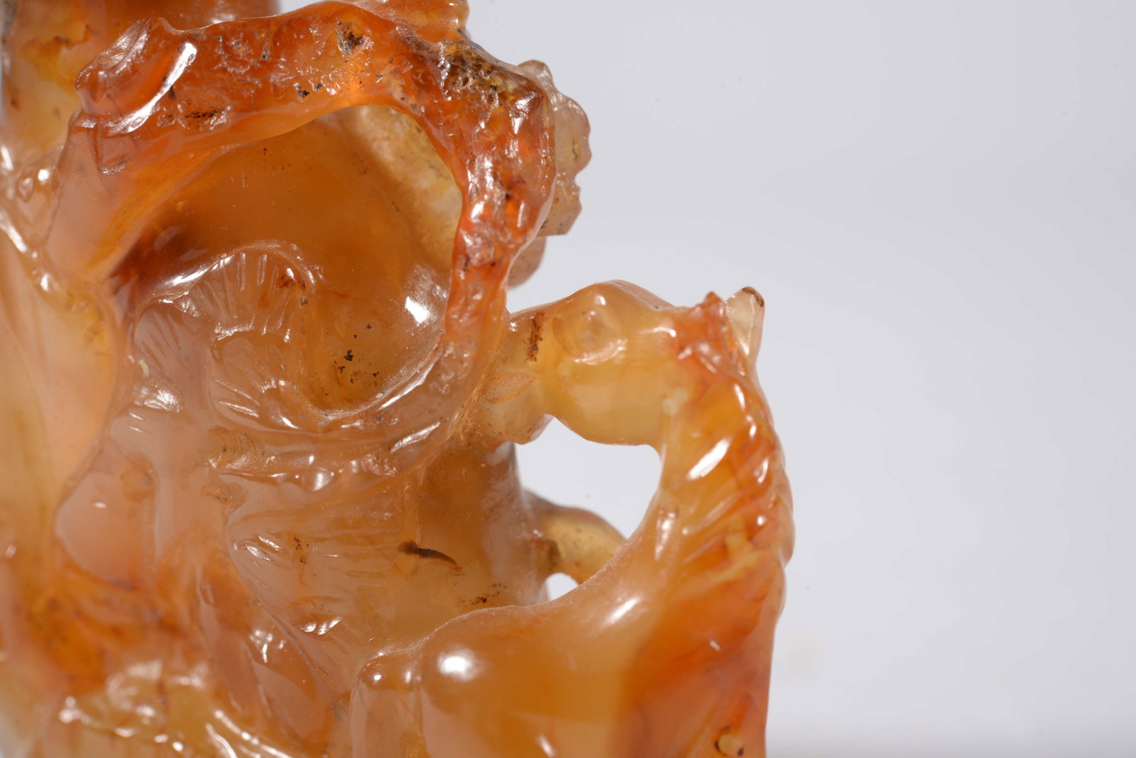 Agate snuff bottle - 4