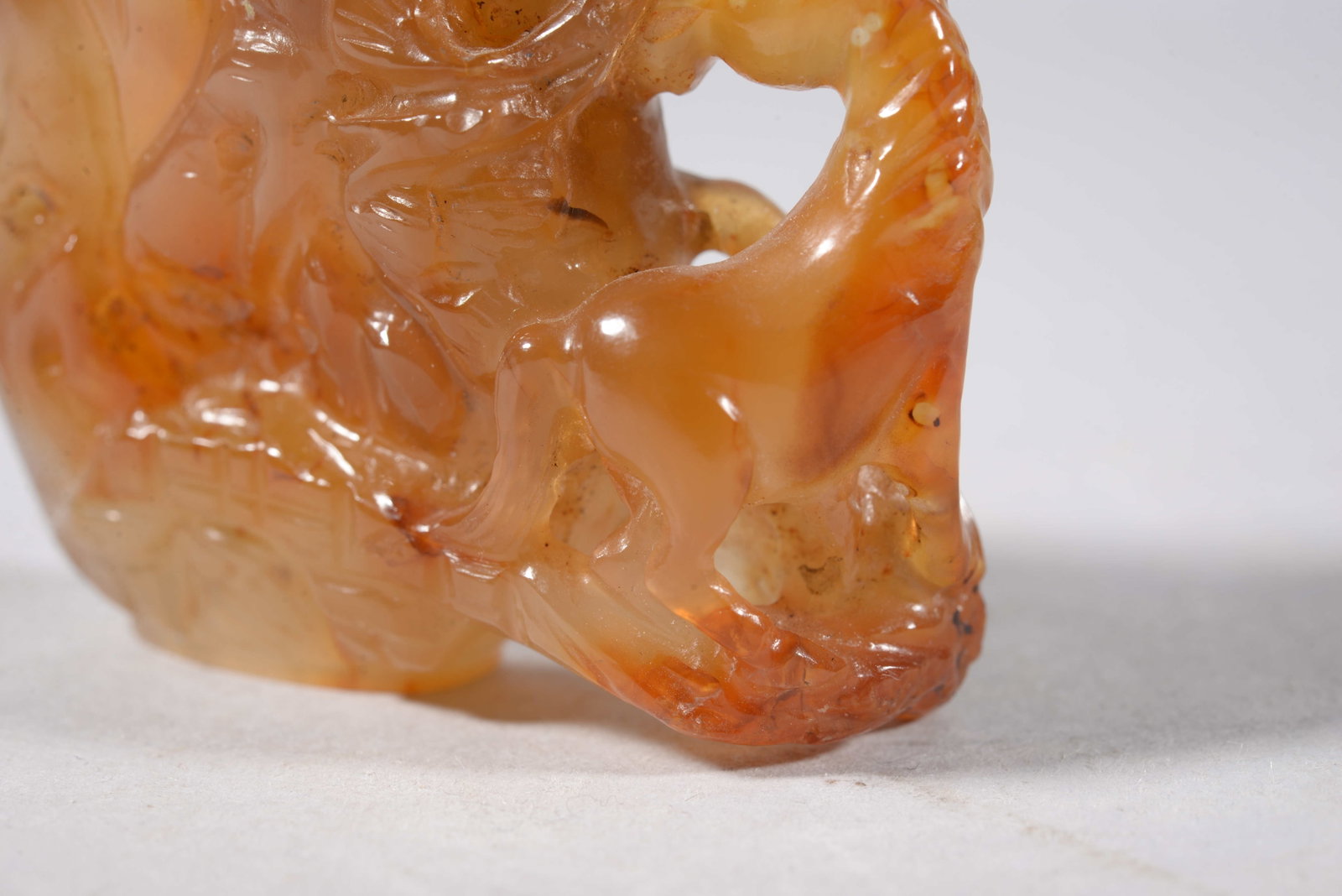Agate snuff bottle - 5
