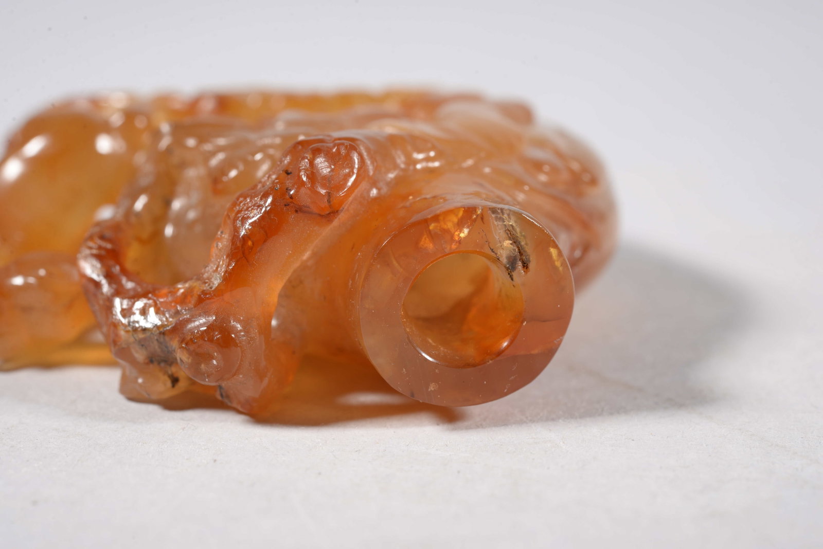 Agate snuff bottle - 7