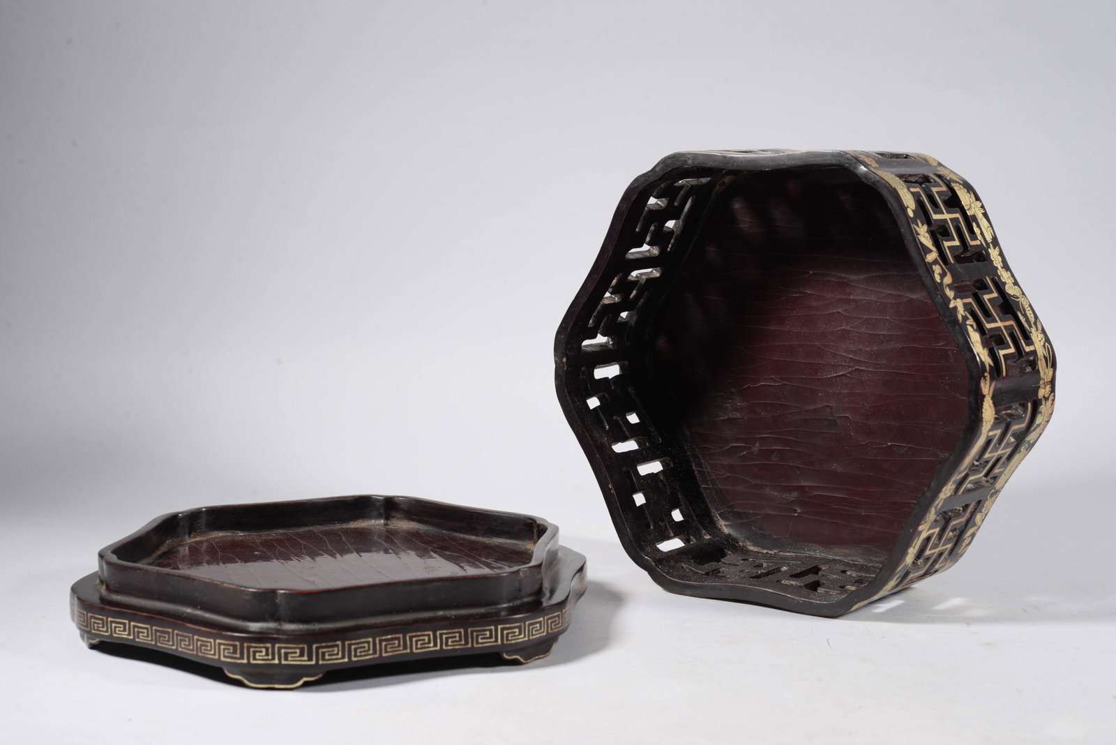 Dragon-pattern lid box - 6