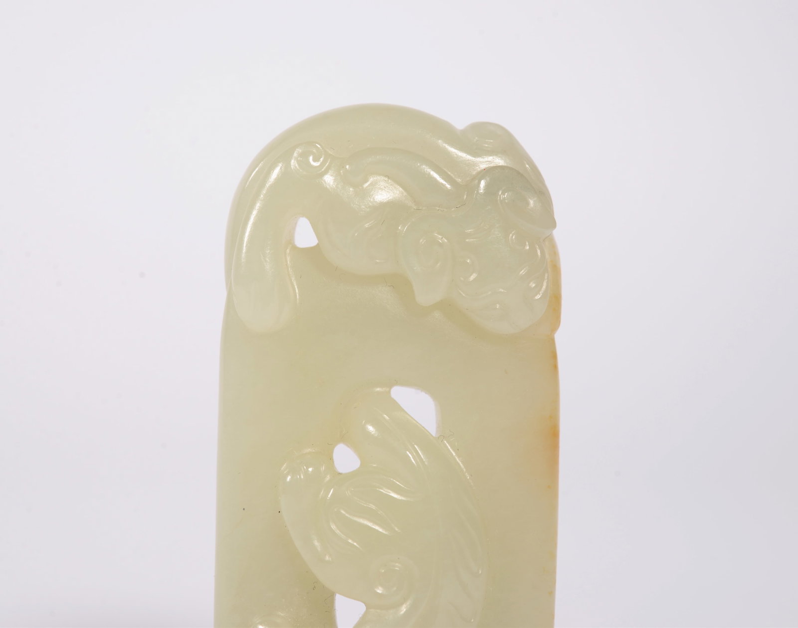 White Jade Dragon Pattern Card - 2
