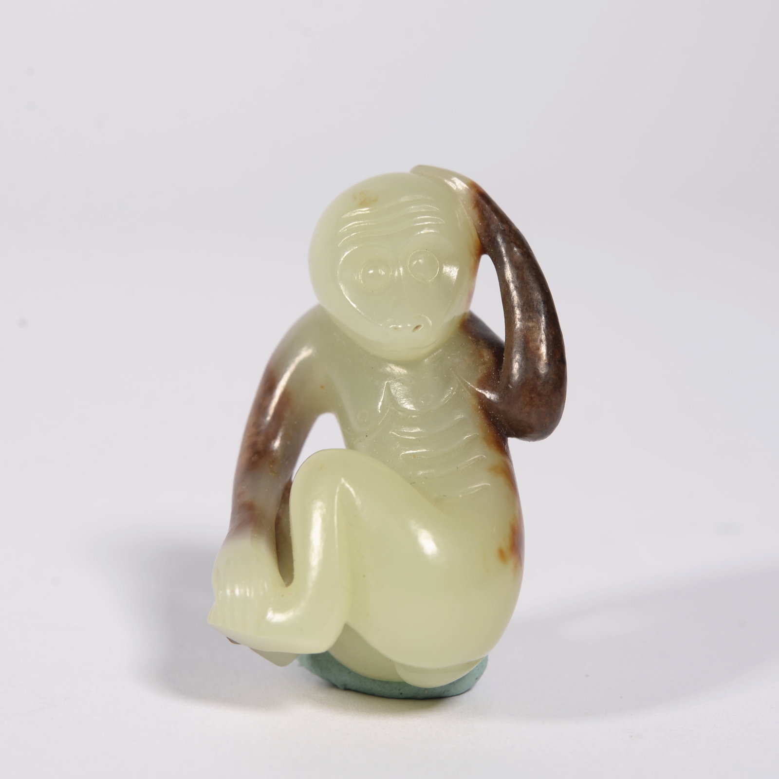 Yellow Jade Monkey: 3.5CM