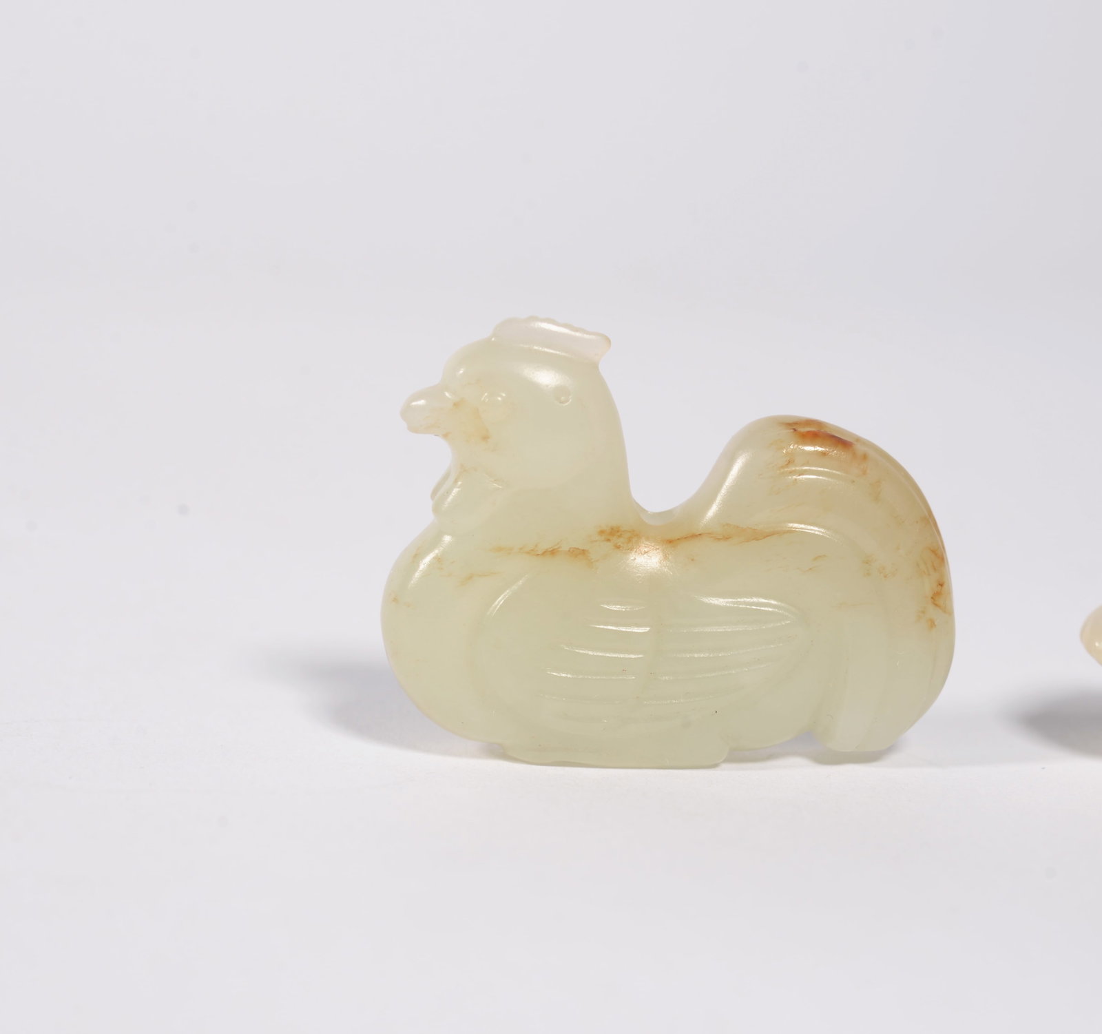 White jade pendant - 2