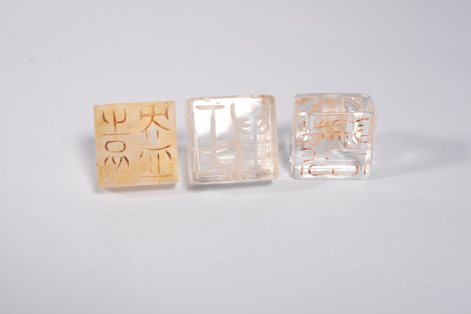 A set of crystal seals - 4