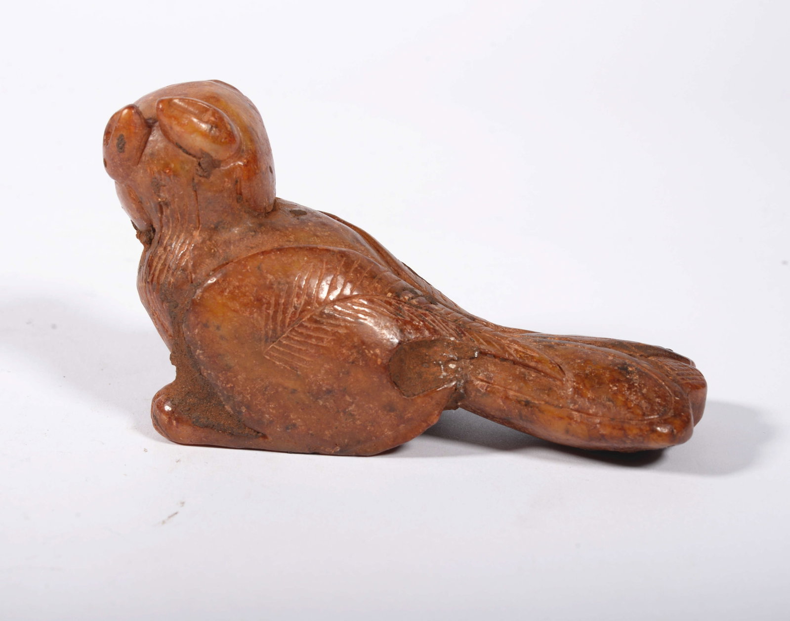 A pair of jade phoenix birds - 4