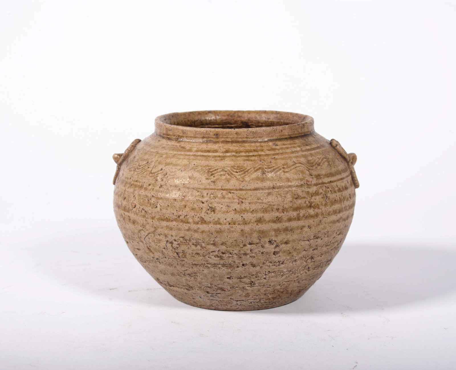 Yue Kiln Pottery Jar - 3