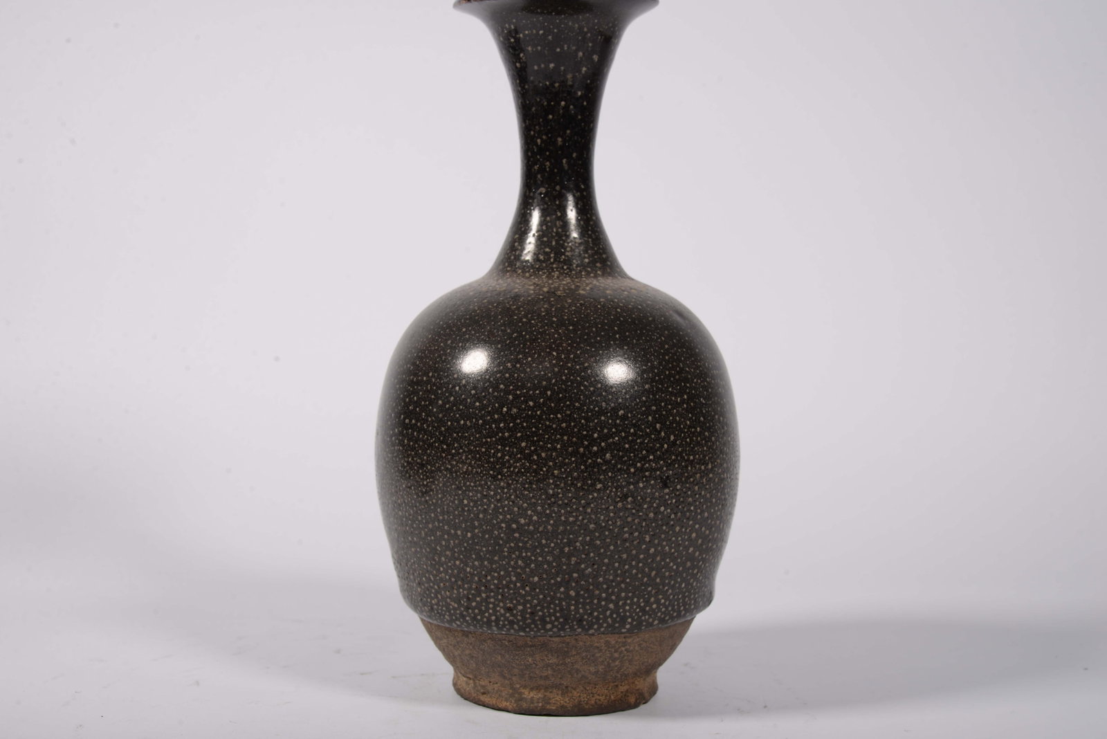 Black-glazed bottle - 5