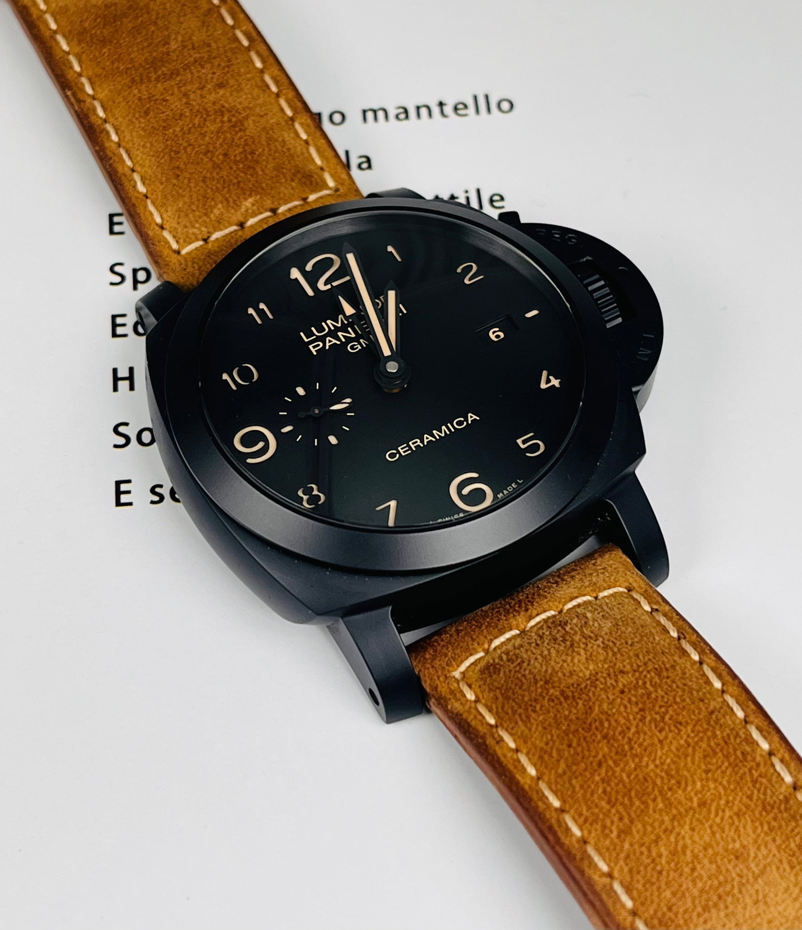 PANERAI CERAMIC CASE WATCH - 2