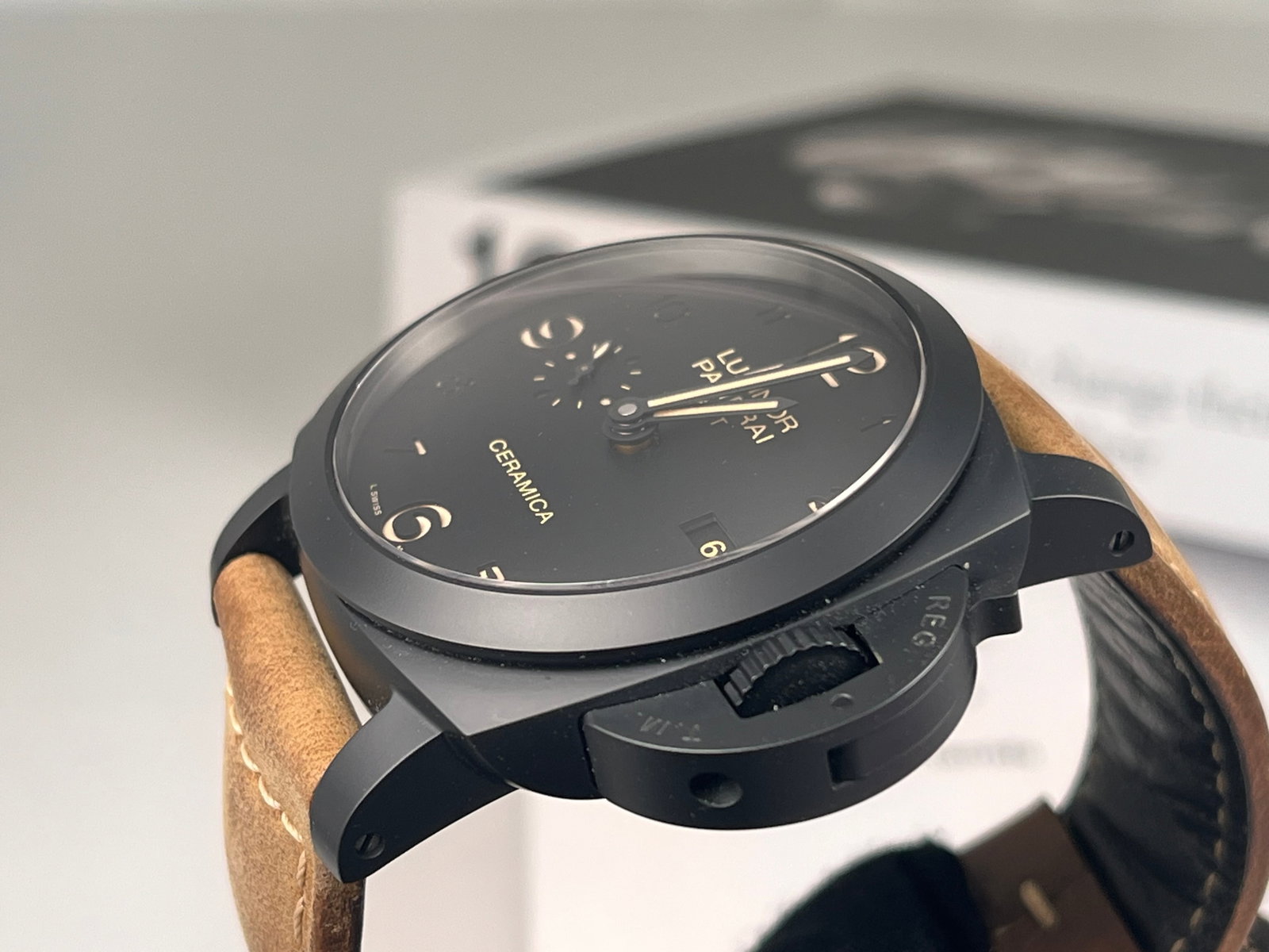 PANERAI CERAMIC CASE WATCH - 7