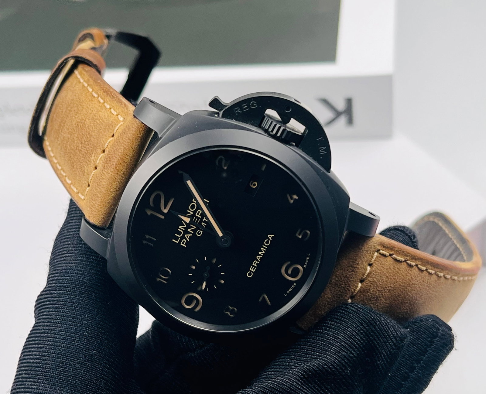 PANERAI CERAMIC CASE WATCH - 8