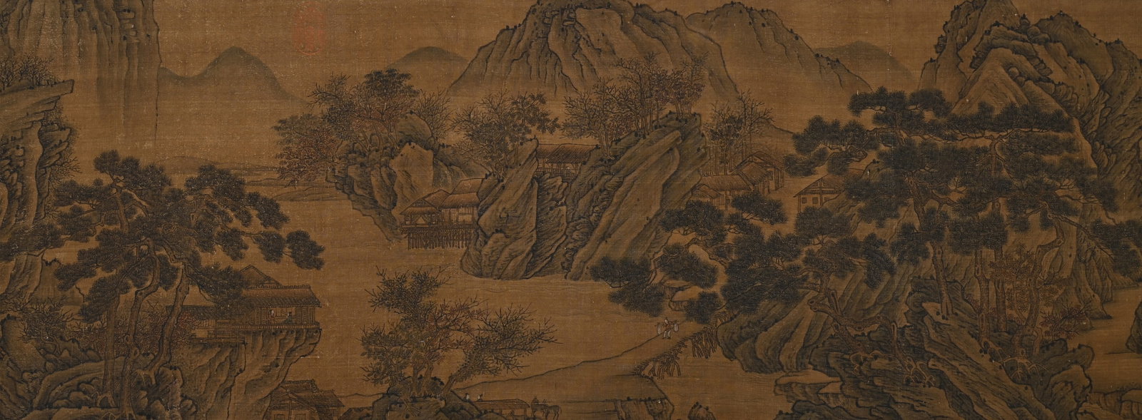 WU ZHEN ?E LIN YUANSHAN SCROLL - 8