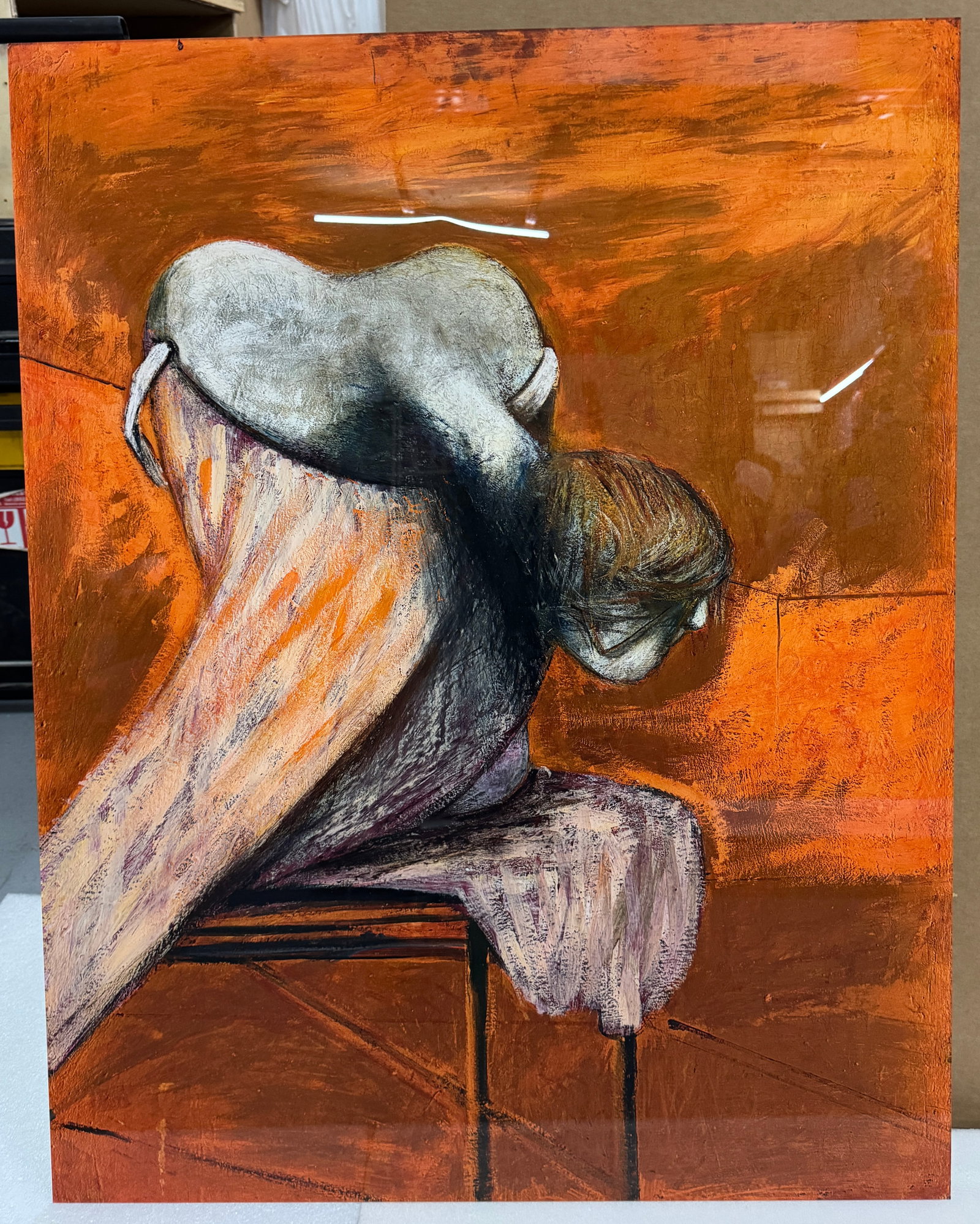 Francis Bacon, Three Studies for Figures at the Base of a Crucifixion (Complete set of 3), 2025 - 2
