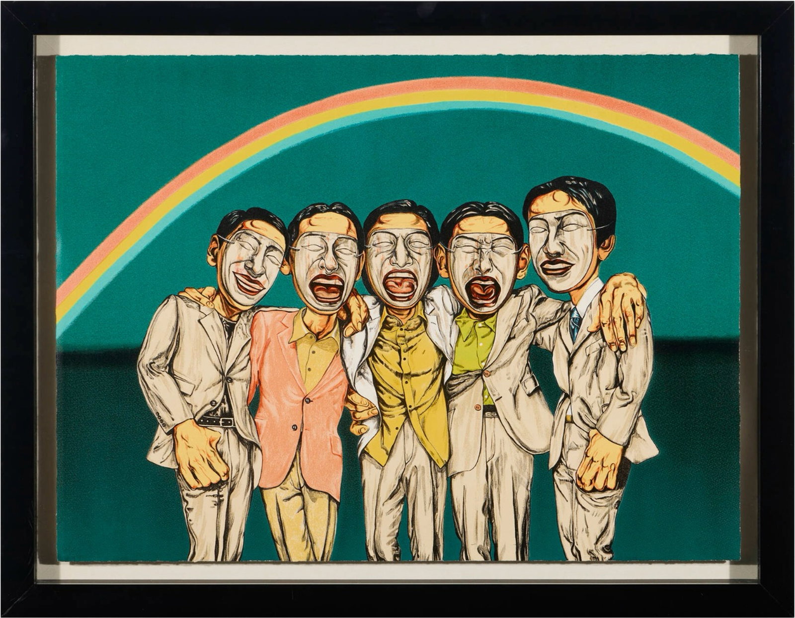 Zeng Fanzhi, Mask Series: Mask No.2, 2005 - 2