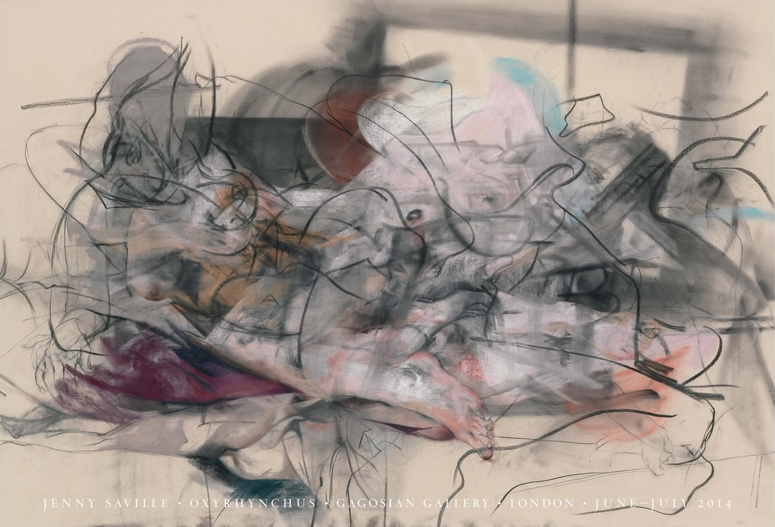 Jenny Saville: Oxyrhynchus, 2014: Title: Jenny Saville: Oxyrhynchus, 2014 Artist: Jenny Saville Year: 2014 Medium Type: Poster on paper Frame: Unframed For further information, please contact us through the LiveAuctioneers platform or