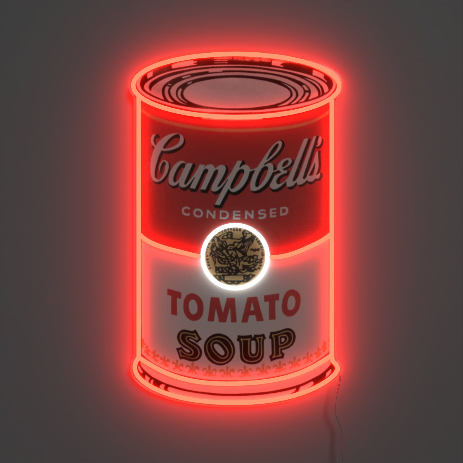 After Andy Warhol, New Campbell LED Neon Sign - 2
