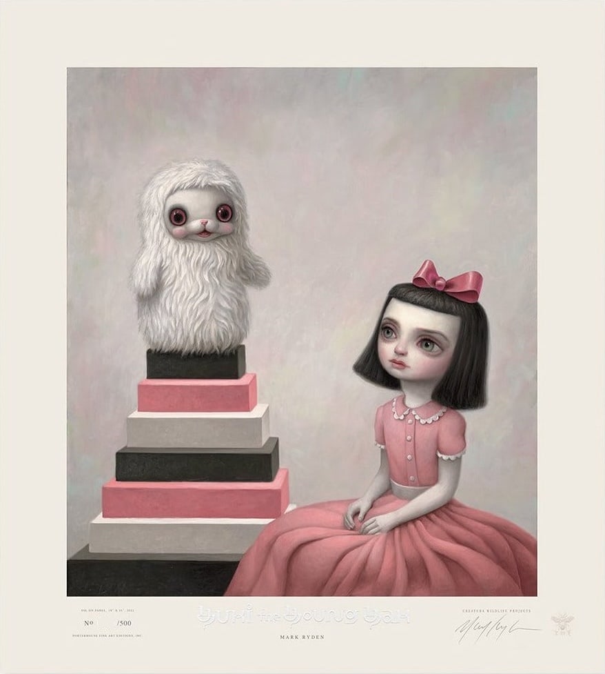 Mark Ryden, Yuki the Young Yak, 2021, Limited Edition (1 of 1)