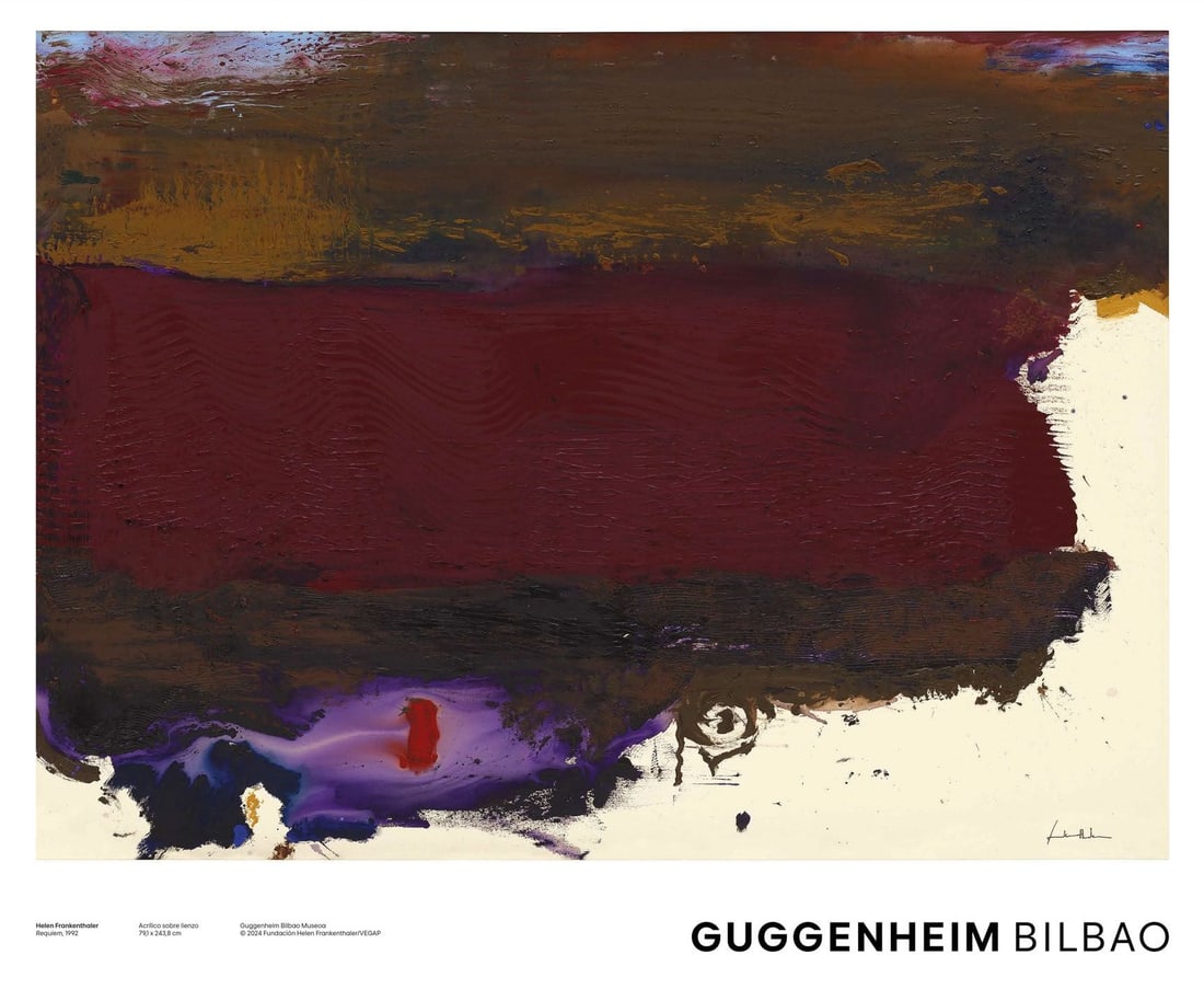 Helen Frankenthaler, Requiem, 1992 (1 of 1)