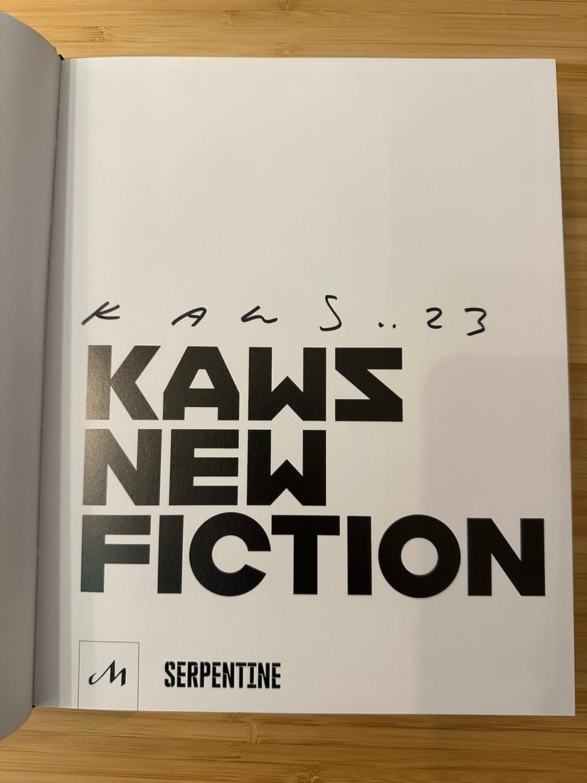 KAWS, Signed New Fiction Hardback Book, 2023 - 2
