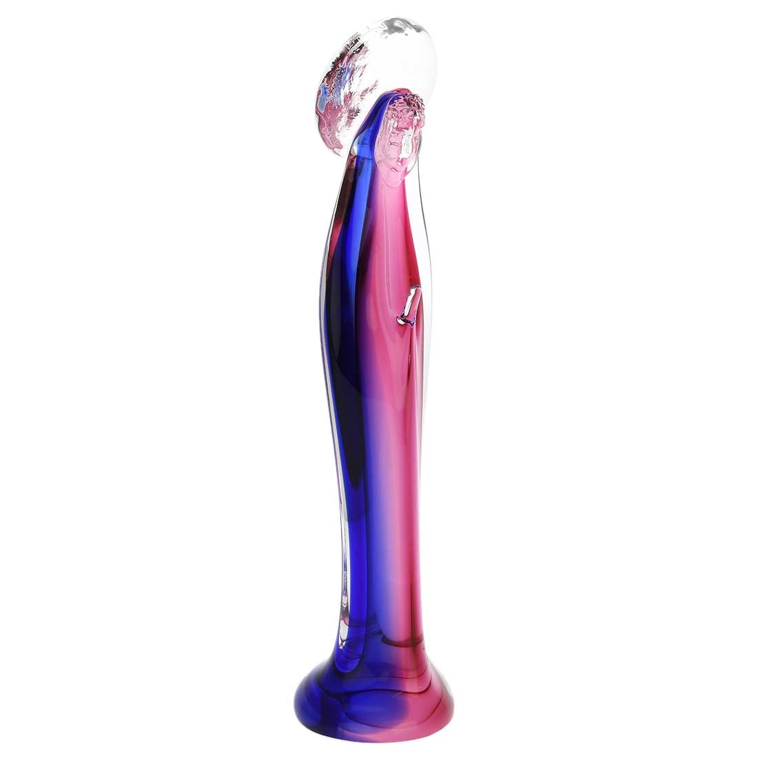 Murano Glass Madonna - Rose and Blue: This stunning Murano Glass Madonna is handmade by the famous glass artists from Venetian island of Murano, whose exceptional skill, creativity, and artistic heritage instantly set them apart from the 