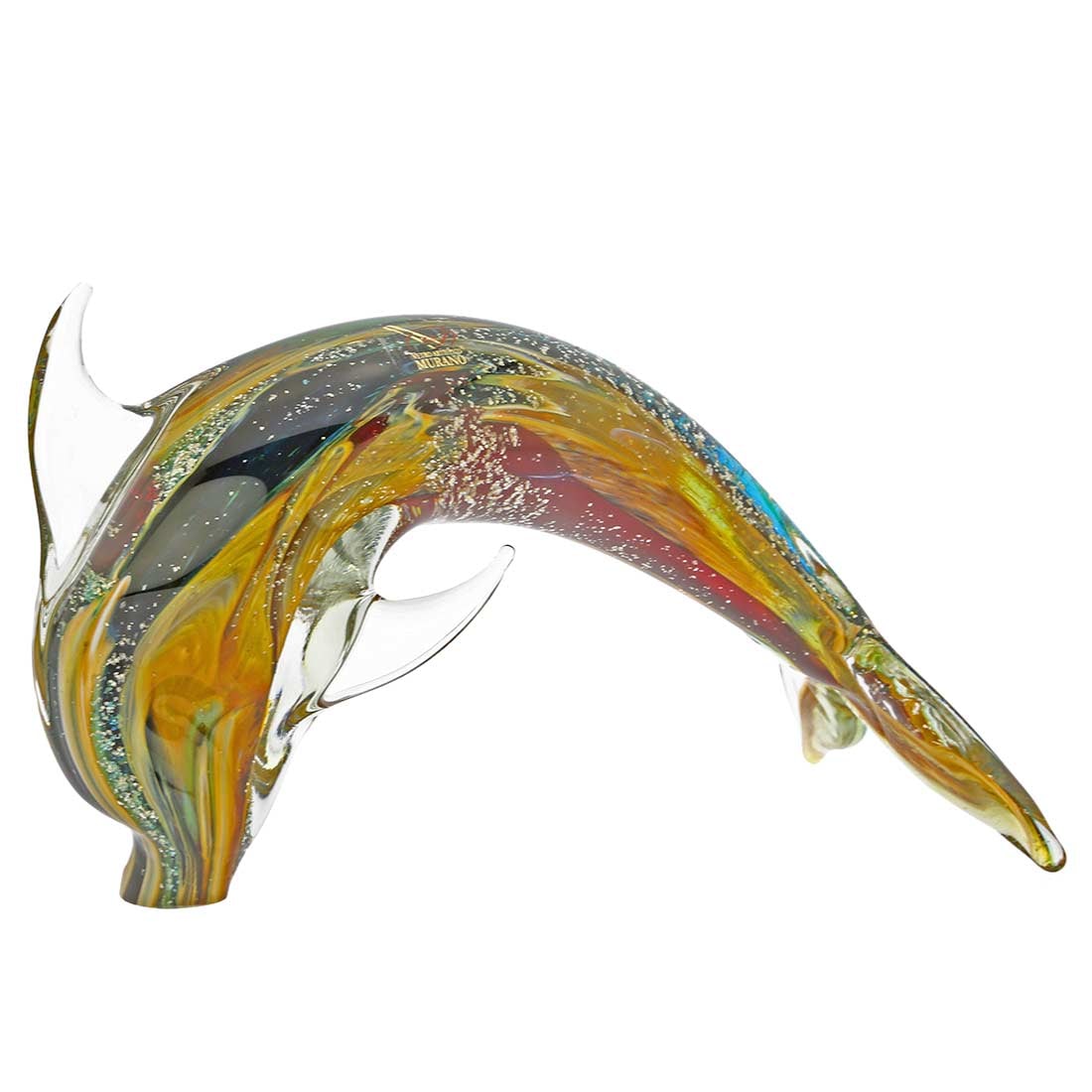 Murano Glass Dolphin - Chalcedony (1 of 6)