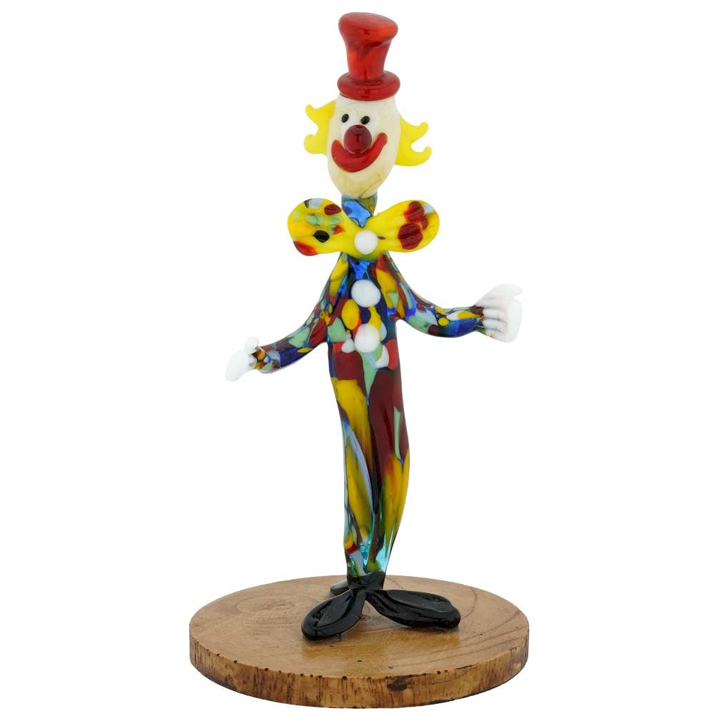 Murano Glass Clown on a Base (1 of 6)