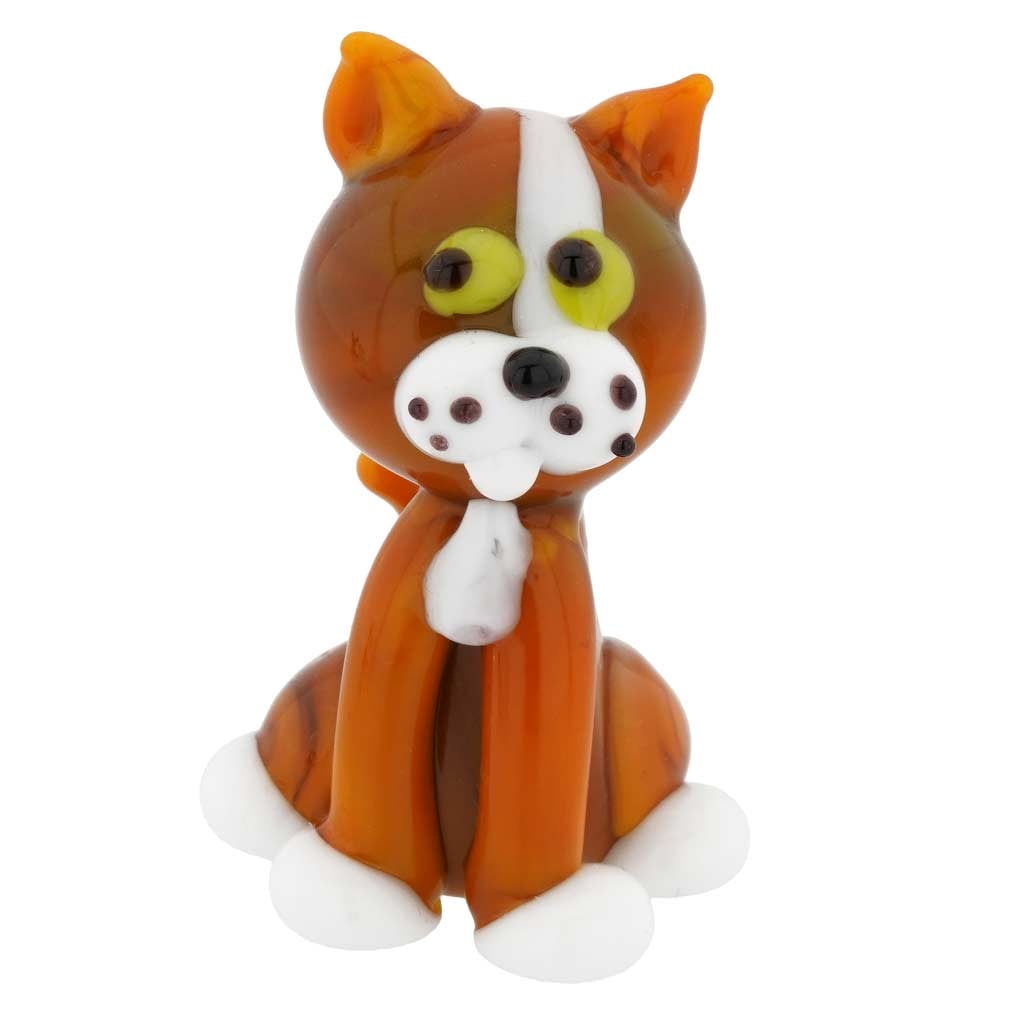 Murano Glass Venetian Cat: This Murano Glass Cat is a freedom-loving creature, just like those cats who roam the streets and squares of Venice in search of adventure. With its inquisitive eyes and a pose that speaks of waiting 