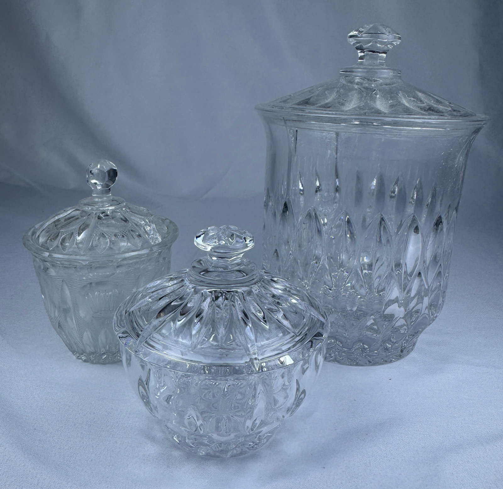 3 Crystal Containers - 2