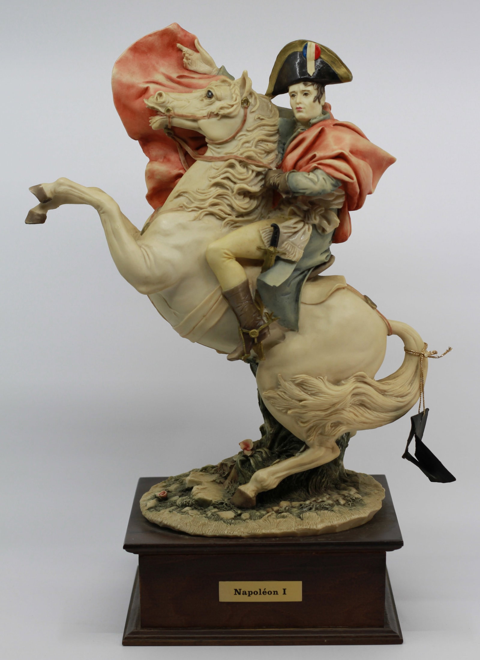 Napoleon Bonaparte on Rearing Horse Figural Sculpture (1 of 5)
