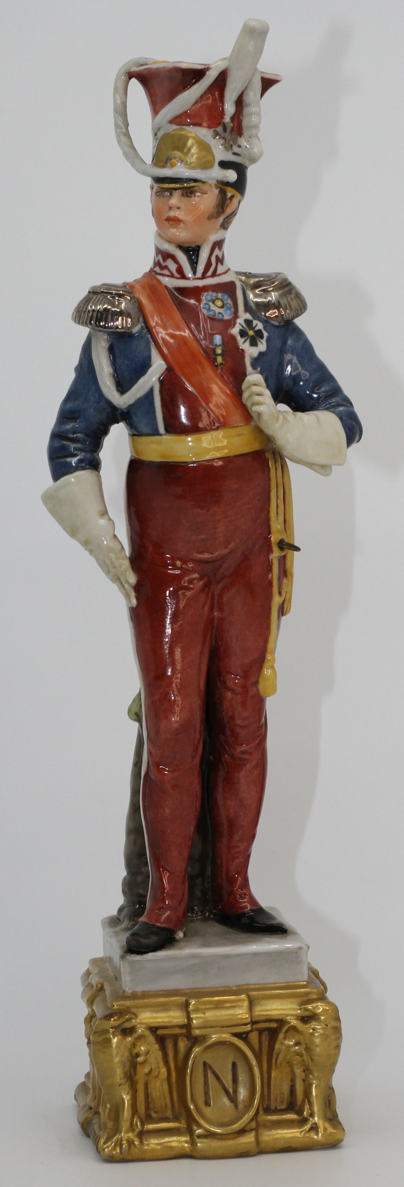 Capodimonte Napoleonic Military Officer Figurine (1 of 3)