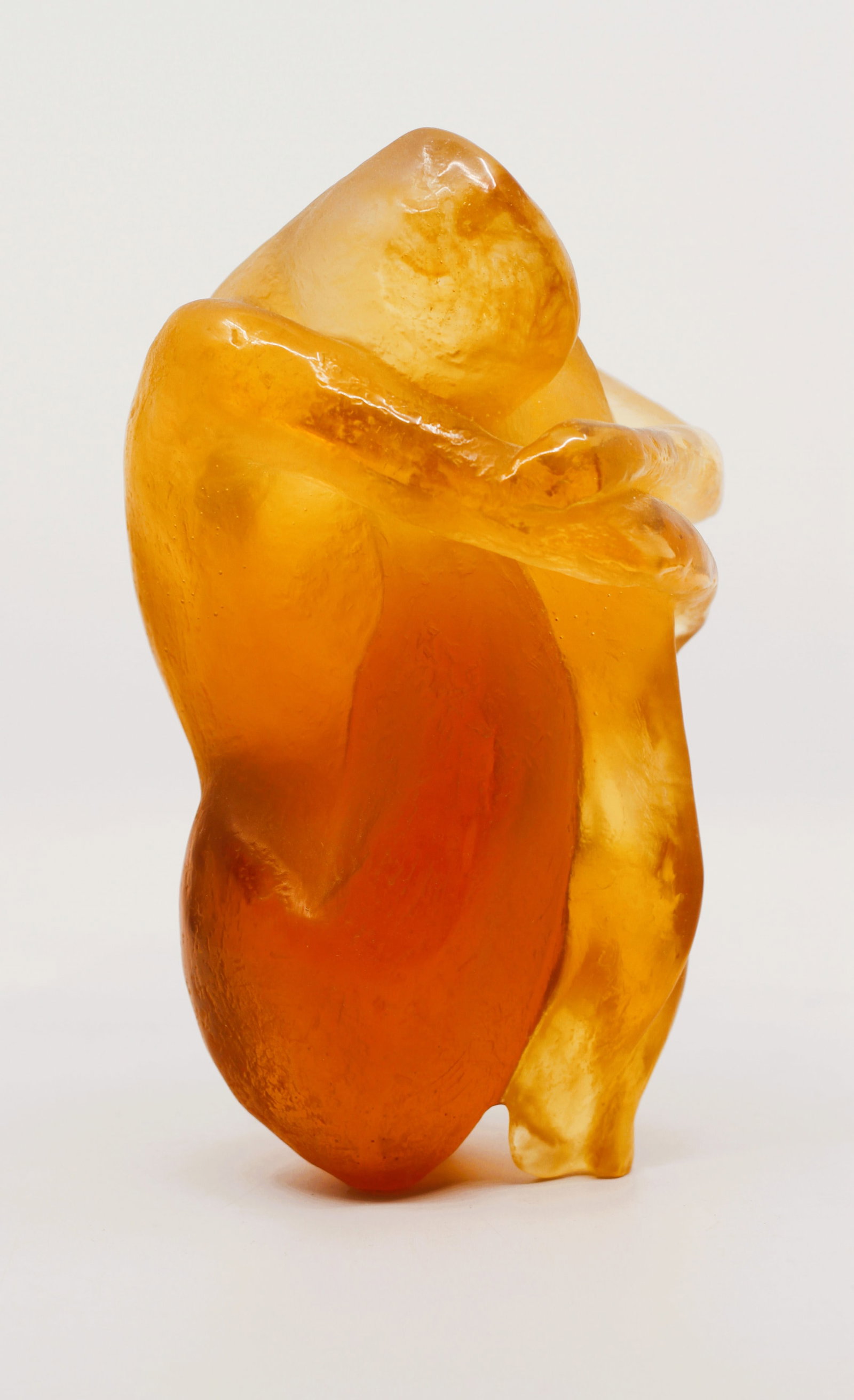 Daum Secret of Love Pate de Verre Sculpture Sylvie Mangaud (1 of 7)