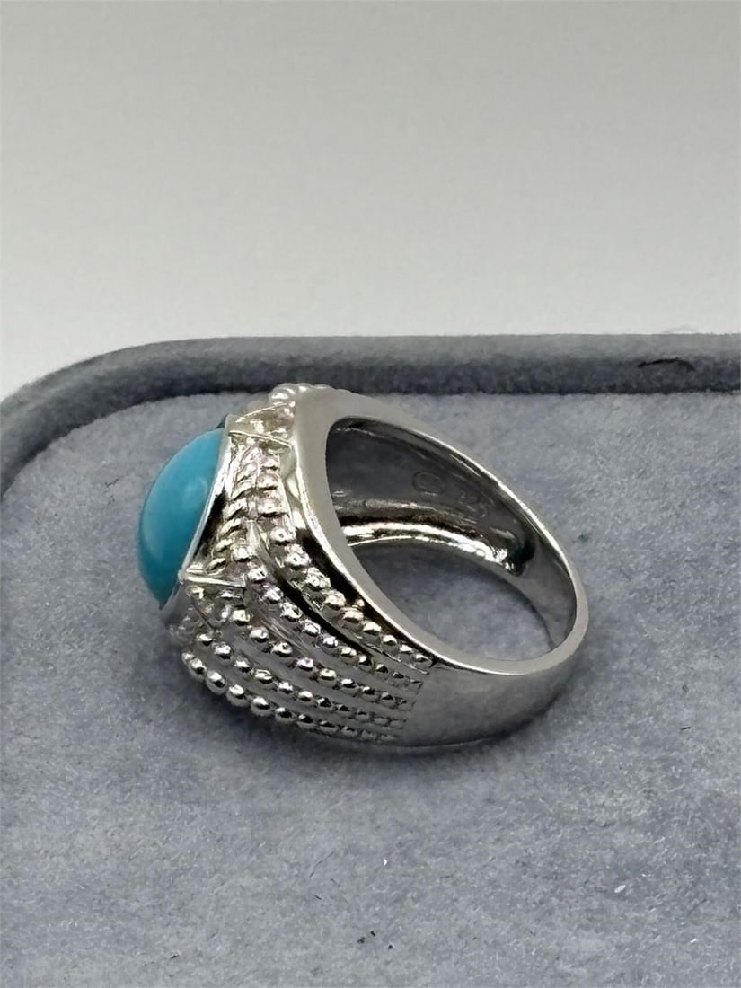 Sterling Turquoise Ring - 2