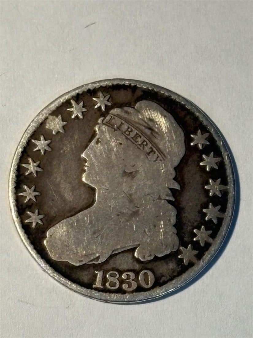 1830 Capped Bust Half Dollar - 2