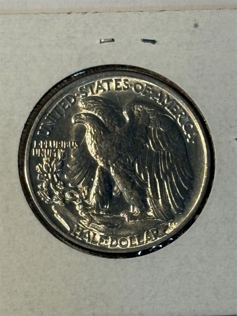 1943 Walking Liberty Half Dollar: Please refer to pictures for product condition.