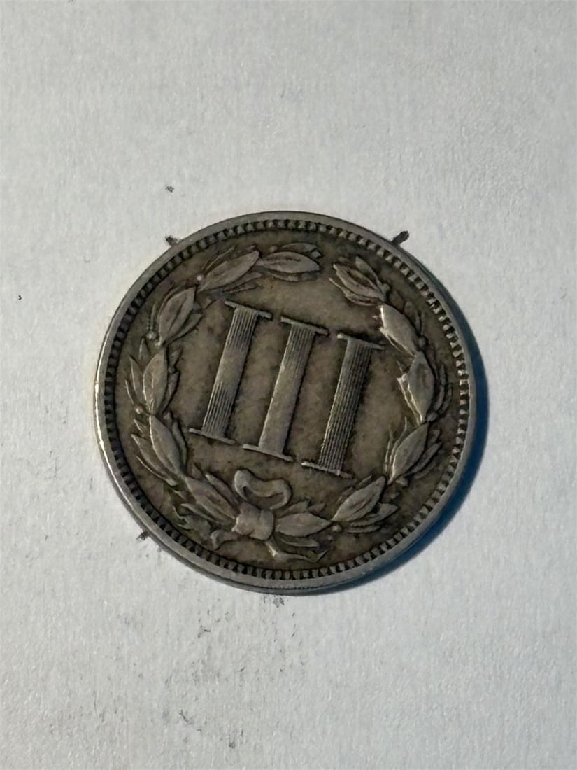 1868 3 Cent Dime - 2