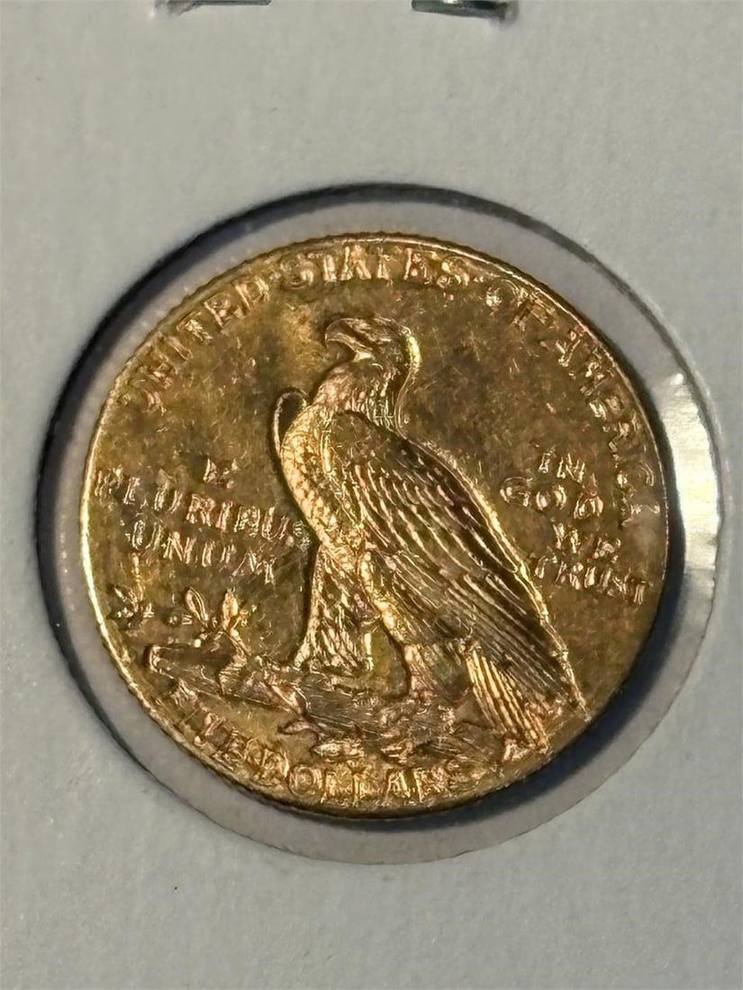 1909 $5 Indian Head Half Eagle - 2