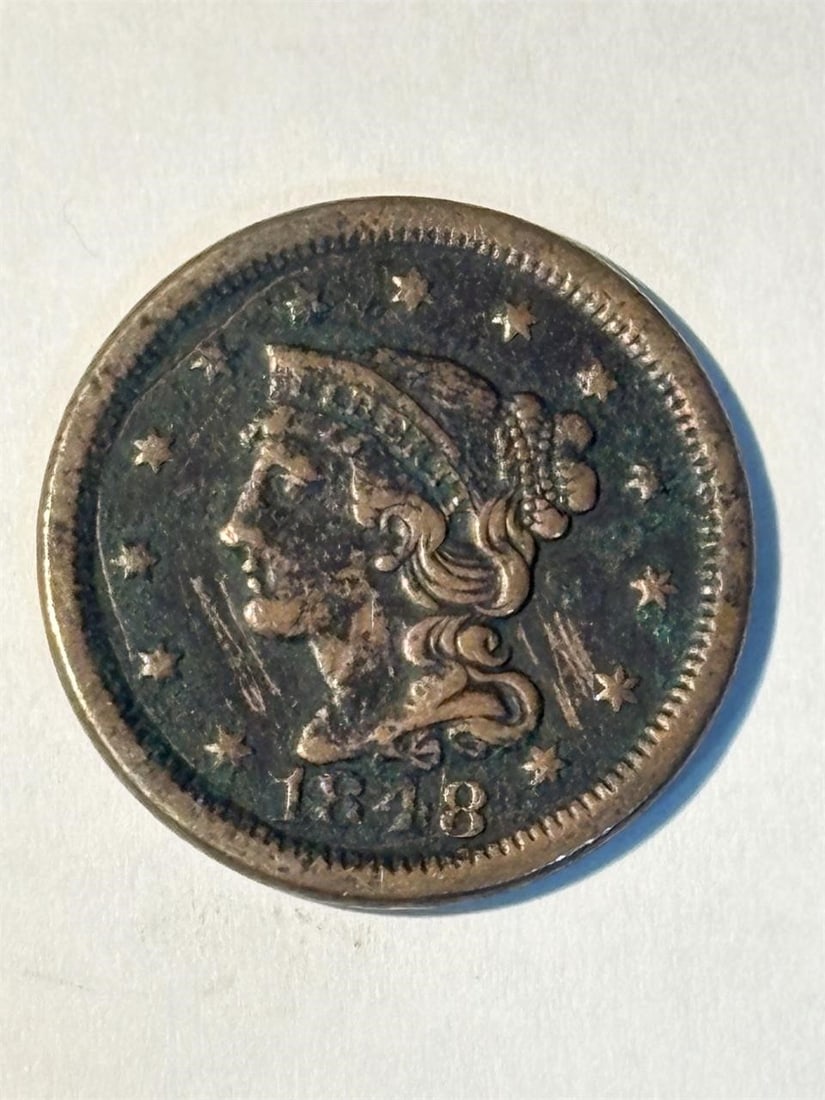 1848 Large Cent - 2