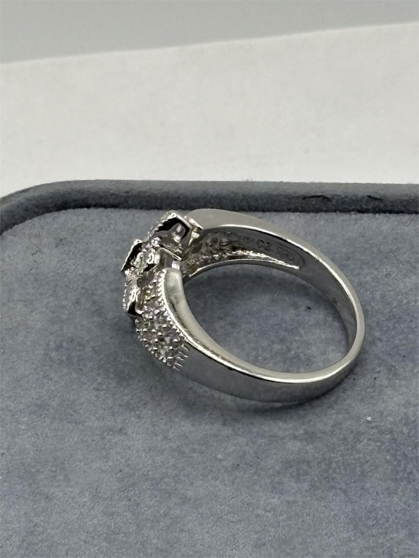 Sterling CZ Ring - 2
