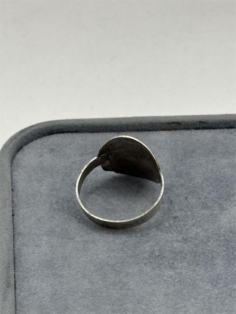 Sterling Native Ring Crushed Stone - 2
