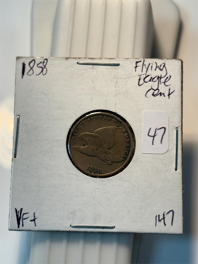 1858 Flying Eagle Cent (1 of 2)