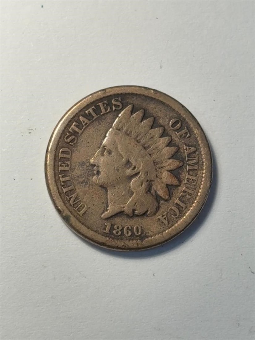 1860 Indian Head One Cent (1 of 2)