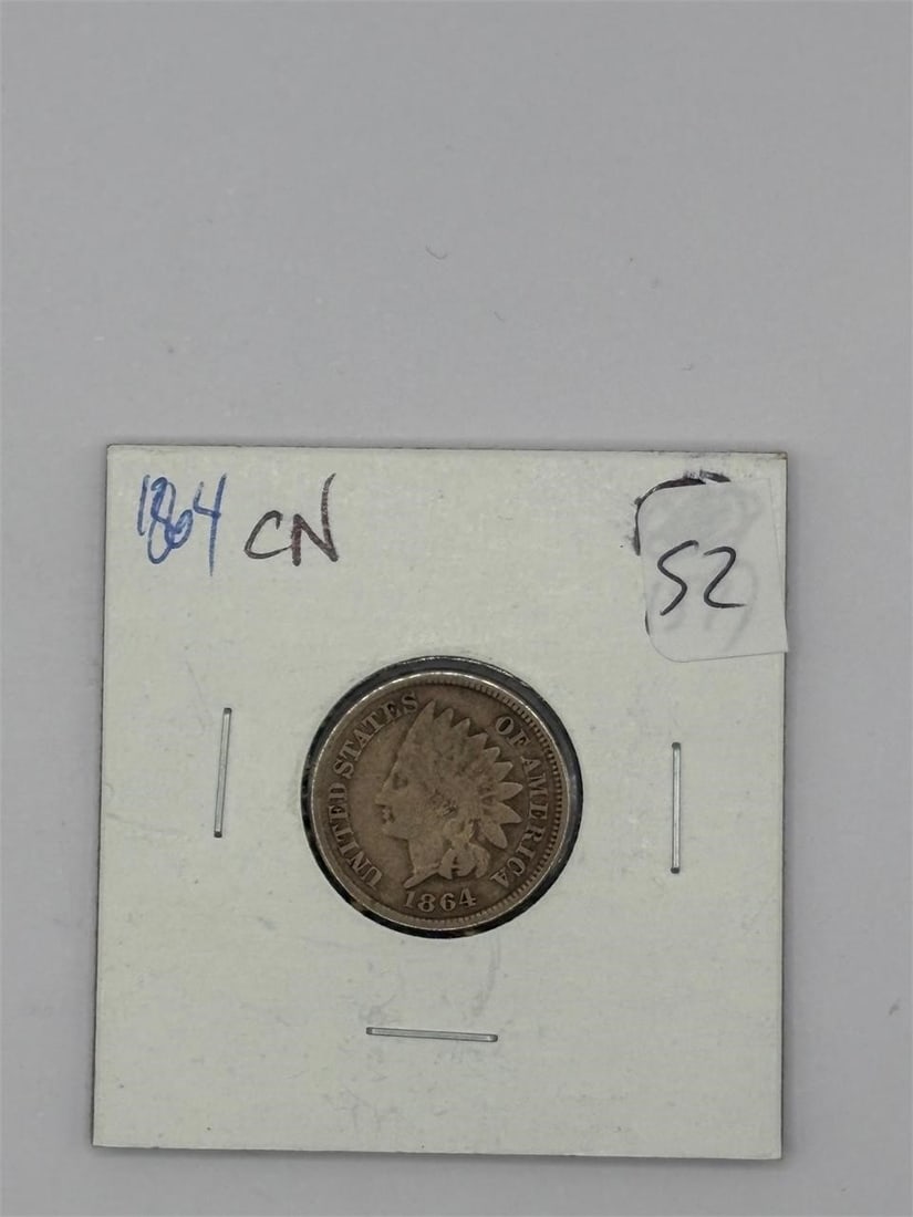 1864 CN Indian Head One Cent: 1864 CN Indian Head One Cent Penny