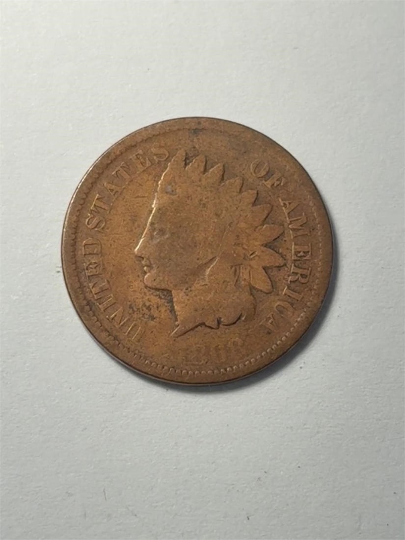 1868 Indian Head One Cent: 1868 Indian Head One Cent Penny