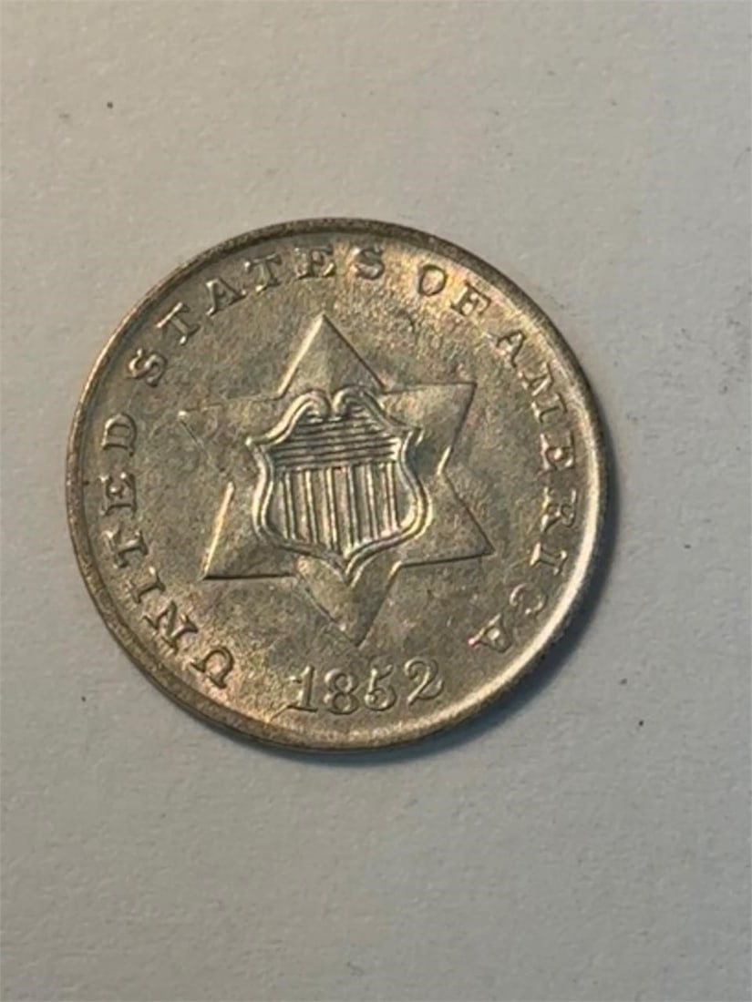 1882 Silver Three Cent Trime