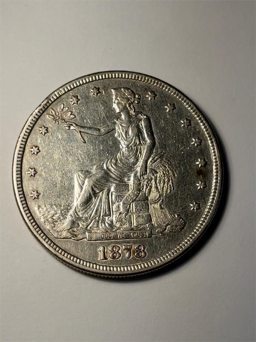 1878 S Trade Dollar