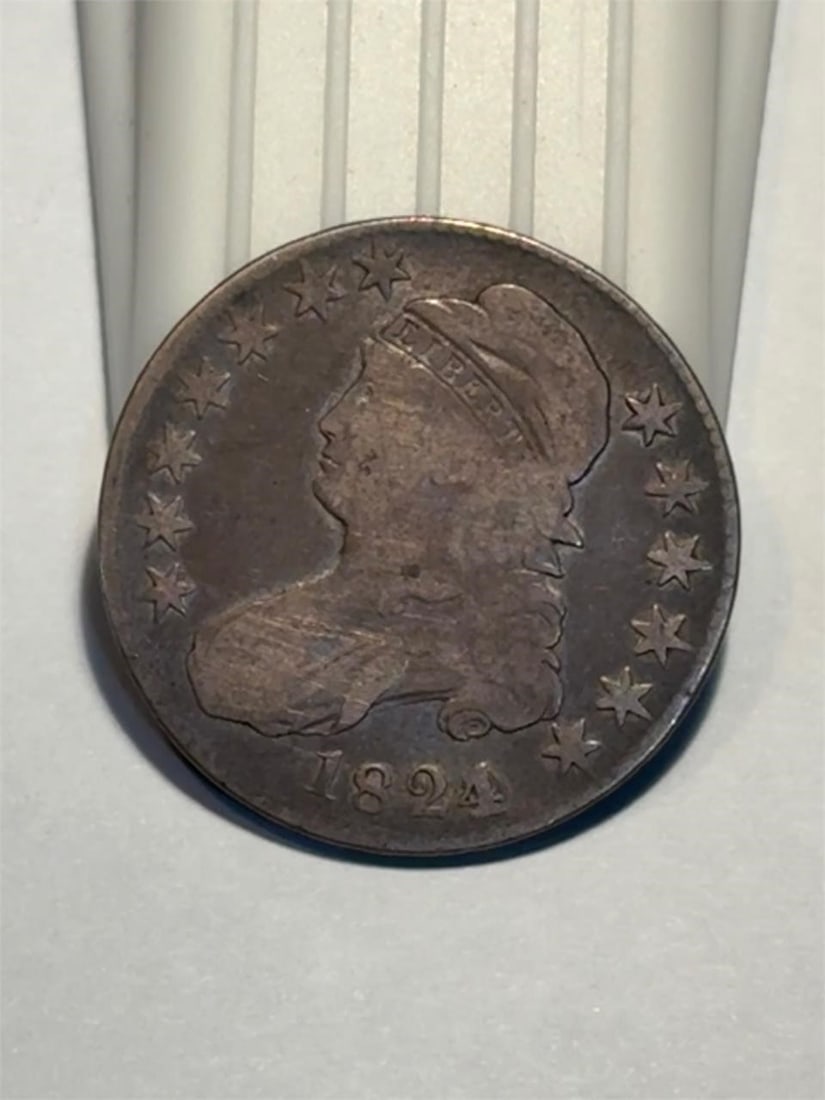 1824 Capped Bust Half Dollar - 2