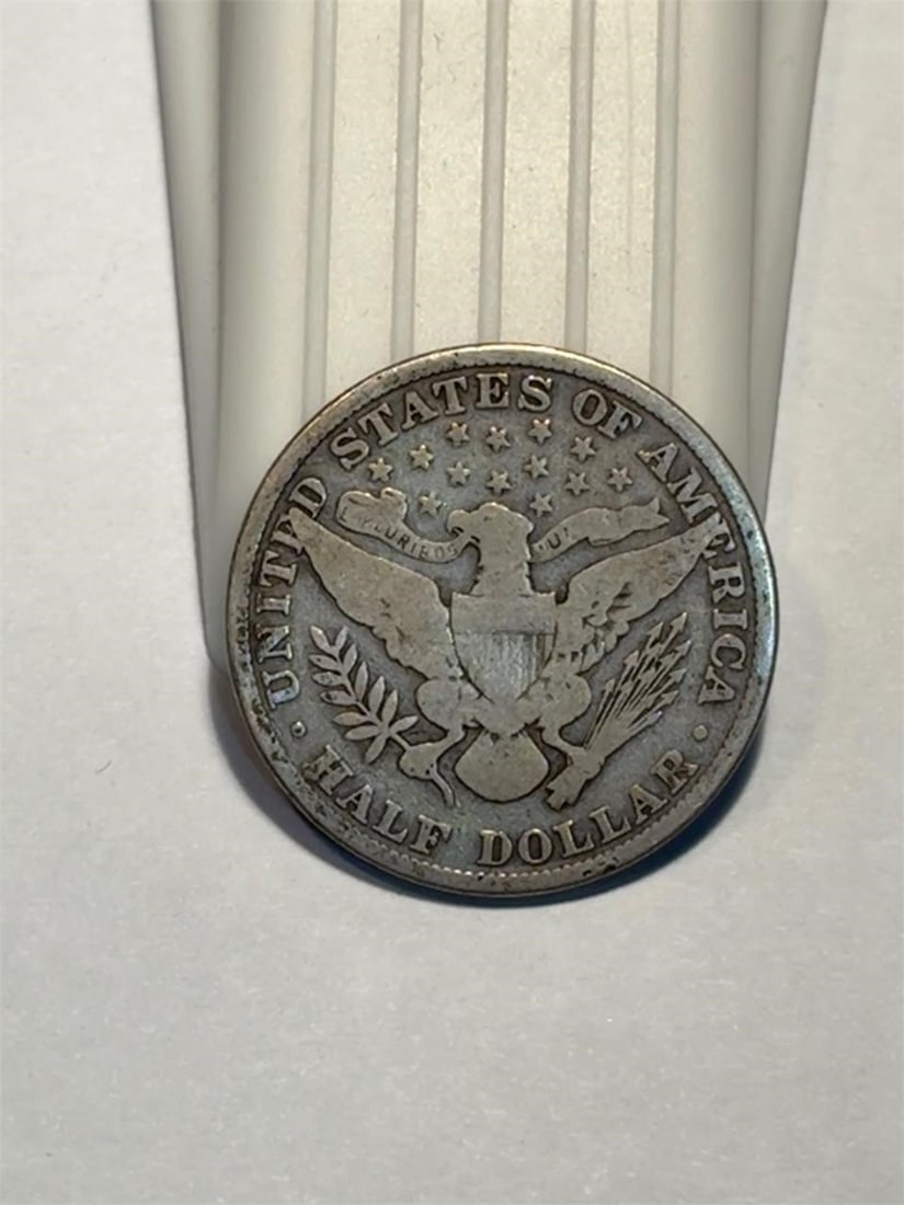 1908 Barber Half Dollar - 2