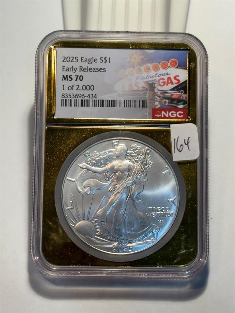 2025 ASE NGC MS70 Early Release 1 of 2000
